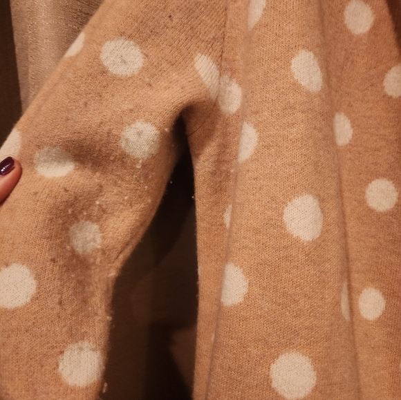 Anthropologie Field Flower 100% Wool Sweater Coat Hooded Knit Women's Size S - Picture 6 of 9